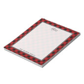 Buffalo Pset Kerstmis Notitieblok (Linkerzijde)