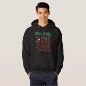 Buffalo Pset-Kerstmis waarschijnlijk de kerstman Hoodie (Voorkant volledig)