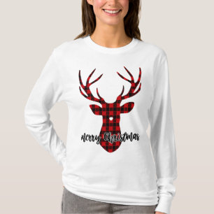 Buffalo Pset-kerstrenrendiershirt T-shirt