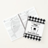 Buffalo Pset Kitchen is Wit Wit Hart Home Recipe Notitieboek (Binnen)