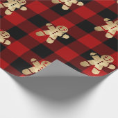 Buffalo Pset Lomberjack Gold Gingerbrood Black Cadeaupapier (Hoek)