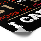 Buffalo Pset Lumberjack First Birthday Poster (Hoek)