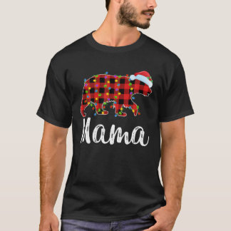 Buffalo Pset Matching Family Kerstmis Beer T-shirt