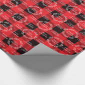 Buffalo Pset Merry Kerstmis Cadeaupapier (Hoek)