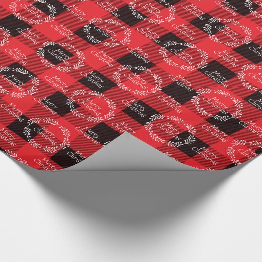 Buffalo Pset Merry Kerstmis Cadeaupapier (Hoek)