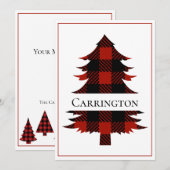 Buffalo Pset Merry Kerstmis eenvoudig (Voorkant / Achterkant)