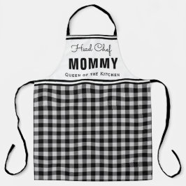 Buffalo Pset Modern mammie Chef Personaliseert Schort