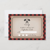 Buffalo Pset Monogrammed Ax RSVP (Voorkant)