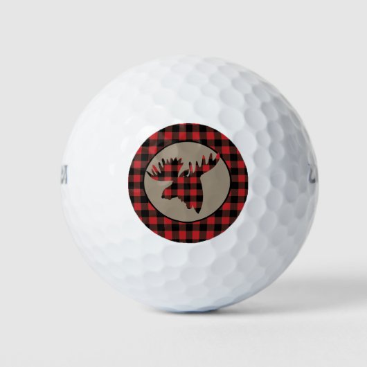 Buffalo Pset Moose Head Golfballen (Voorkant)