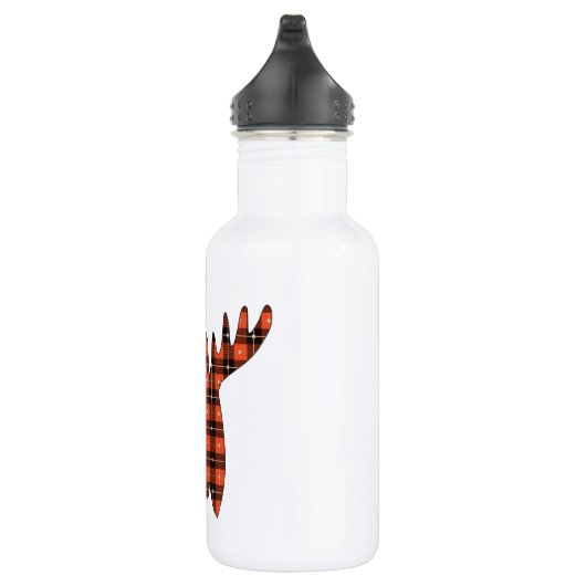 Buffalo Pset Moose Head Silhouette Waterfles (Rechts)