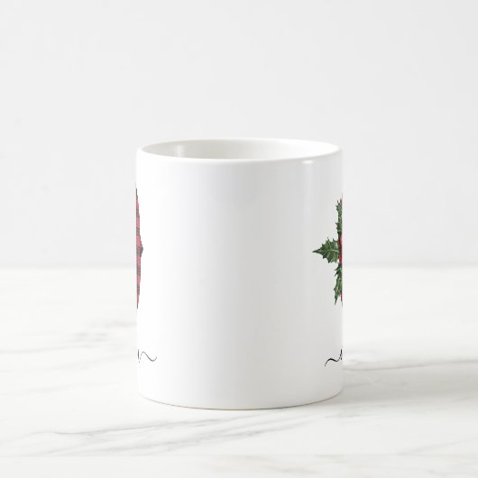 Buffalo Pset O Monogram kerstkoffie Mok (Center)