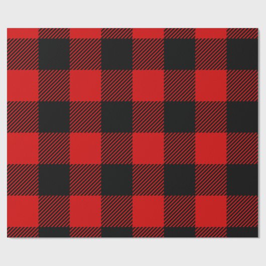 Buffalo Pset Patroon Cadeaupapier (Vlak)