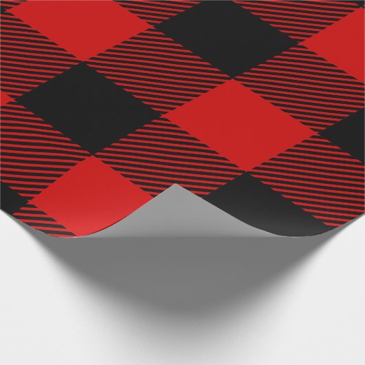 Buffalo Pset Patroon Cadeaupapier (Hoek)