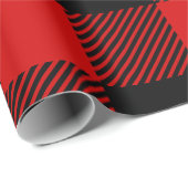 Buffalo Pset Patroon Cadeaupapier (Rol Hoek)