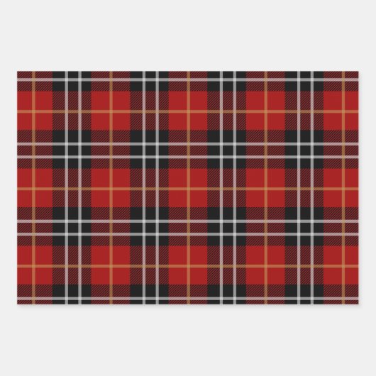 Buffalo Pset Patroon Inpakpapier Vel (Voorkant 3)