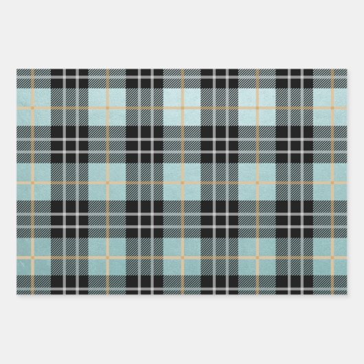 Buffalo Pset Patroon Inpakpapier Vel (Voorkant)