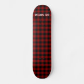 Buffalo Pset Patroon Persoonlijk Skateboard (Voorkant)