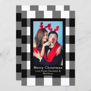 Buffalo Pset Pattern Fotosjabloon aangepast Kaart