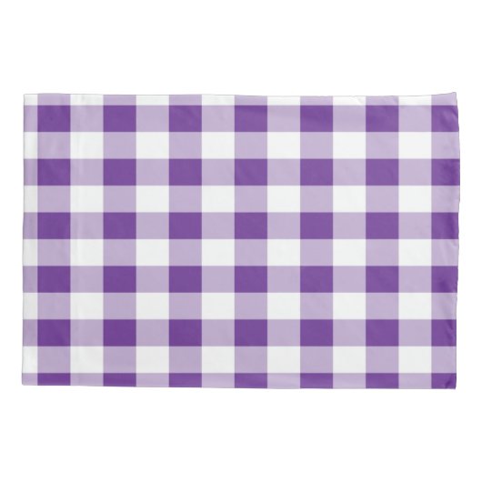 Buffalo Pset Pattern Girly Paars en White Kussensloop (Achterkant)