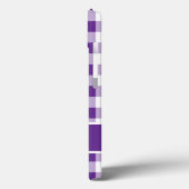 Buffalo Pset Pattern Paars White Personaliseren Case-Mate iPhone Case (Achterkant / Links)