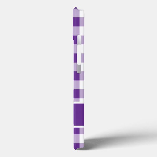 Buffalo Pset Pattern Paars White Personaliseren Case-Mate iPhone Case (Achterkant / Links)