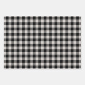 Buffalo Pset Pattern-set voor feestdag kerstmis Inpakpapier Vel (Voorkant 3)