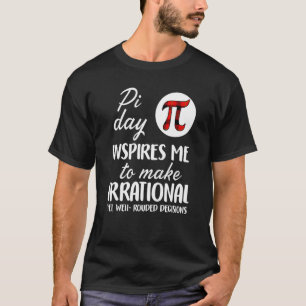 Buffalo Pset Pi Symbool Pi Dag geïnspireerd me Wis T-shirt