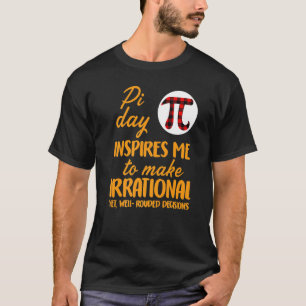 Buffalo Pset Pi Symbool Pi Dag geïnspireerd me Wis T-shirt
