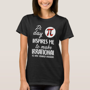 Buffalo Pset Pi Symbool Pi Dag geïnspireerd me Wis T-shirt
