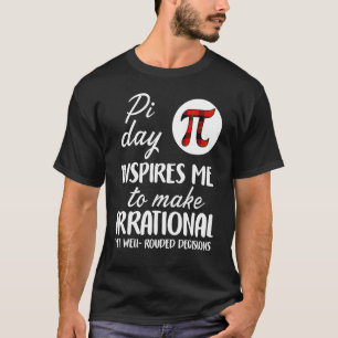 Buffalo Pset Pi Symbool Pi Dag geïnspireerd me Wis T-shirt