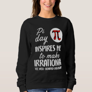 Buffalo Pset Pi Symbool Pi Dag geïnspireerd me Wis Trui