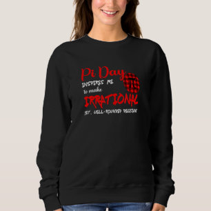 Buffalo Pset Pi Symbool Pi Dag geïnspireerd me Wis Trui