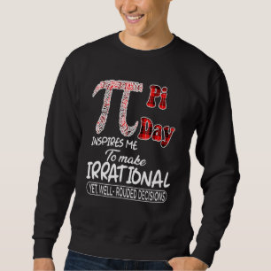 Buffalo Pset Pi Symbool Pi Dag geïnspireerd me Wis Trui