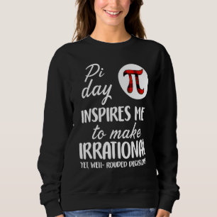 Buffalo Pset Pi Symbool Pi Dag geïnspireerd me Wis Trui