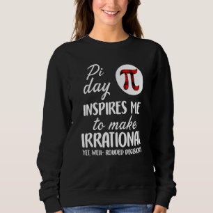 Buffalo Pset Pi Symbool Pi Dag geïnspireerd me Wis Trui