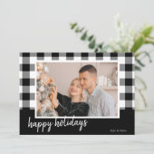 Buffalo Pset Prettige feestdagen met kerstkaart (Staand voorkant)