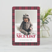 Buffalo Pset Red Black Lijst met mooie foto's Kers Kaart (Staand voorkant)