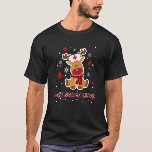 Buffalo Pset Reindeer L&d Zuurwerkbemanning Verple T-shirt (Voorkant)