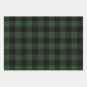 Buffalo Pset Rob Roy Check Green Pset Pattern Inpakpapier Vel (Voorkant 2)
