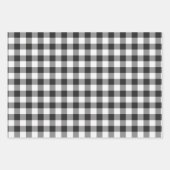 Buffalo Pset Rob Roy Check White Pattern Inpakpapier Vel (Voorkant 3)