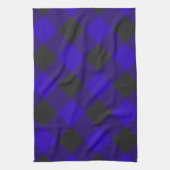 Buffalo Pset Royal Blue Check Theedoek (Verticaal)