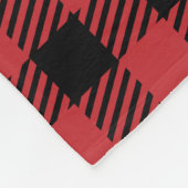 Buffalo Pset Rustic Keepomwille Vaderdag Cadeft Fleece Deken (Hoek)