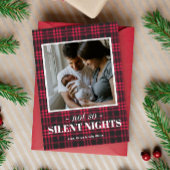 Buffalo Pset Silent Night Funny-kerstkaart Feestdagenkaart