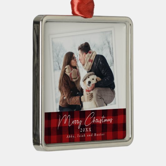 Buffalo Pset Simple Lijst Photo Ornament (Rechts)