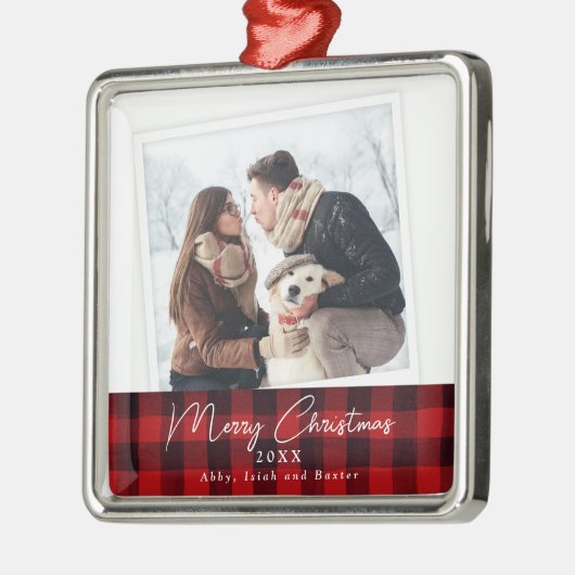 Buffalo Pset Simple Lijst Photo Ornament (Links)