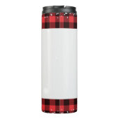 Buffalo Pset Snowman Face Thermosbeker (Achterkant)