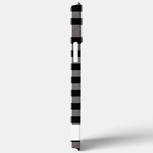 Buffalo Pset Sunflower Black White Monogram Case-Mate iPhone Case (Achterkant / Rechts)