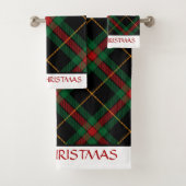 Buffalo Pset Tartan Kerst Bad Handdoek (Insitu)