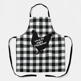 Buffalo Pset Ugly Chicken Apron Schort