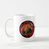 Buffalo Pset Woodland Animal Coffee Mok (Links)